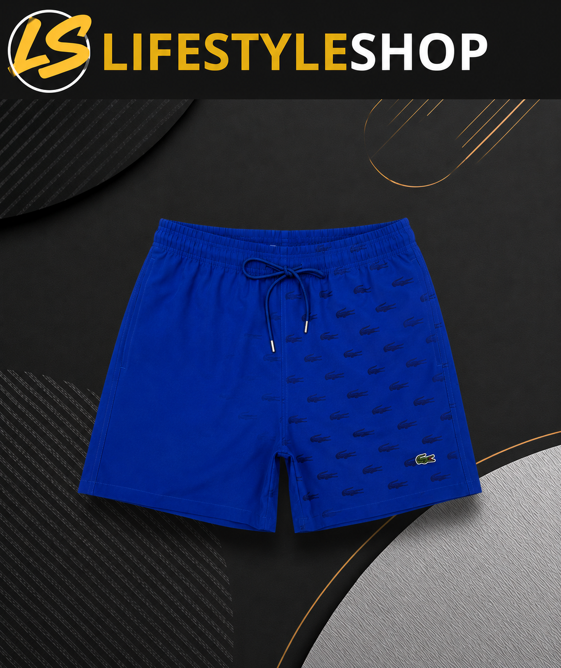 Short de bain Lacoste Water Reveal – Effet magique dans l’eau
