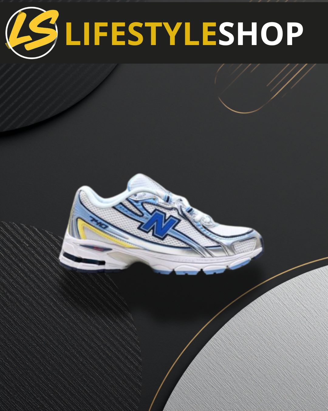 New Balance 740 - Sneakers Rétro Running Lifestyle