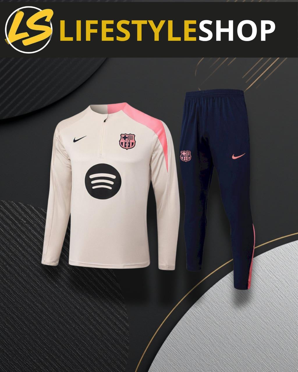 Ensemble Football FC Barcelone - Maillot Jogging Officiel