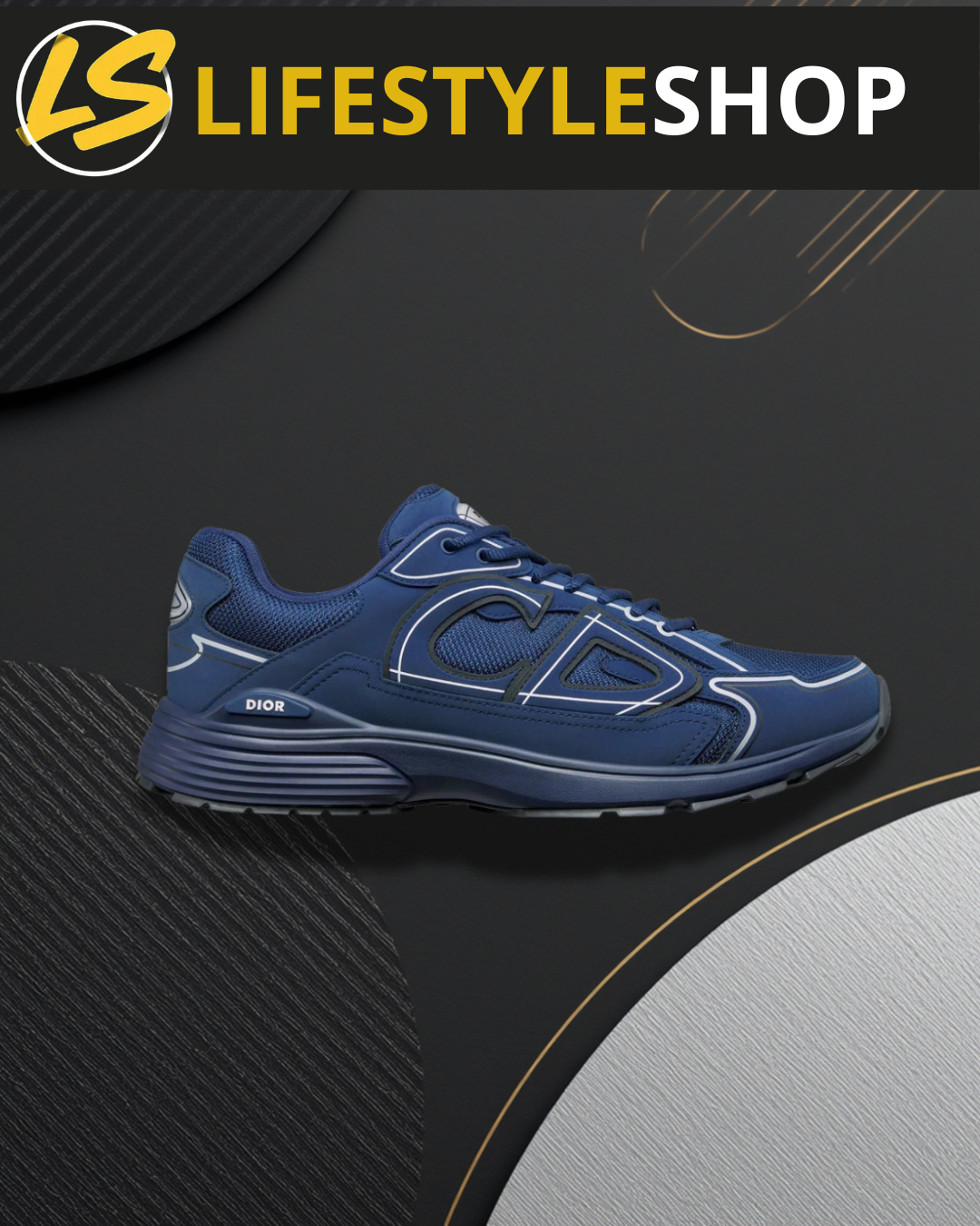 Dior B30 Bleu - Sneakers Luxe Running Homme Femme