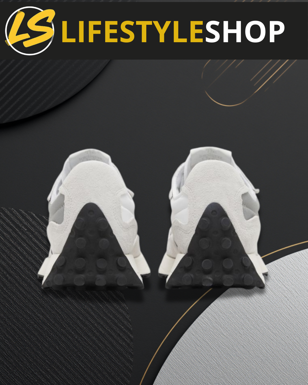 New Balance 327 - Blanc & Gris