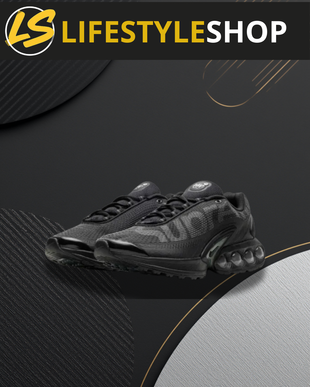 Nike x Supreme Air Max Dn Noir - Sneakers Collaboration Exclusive