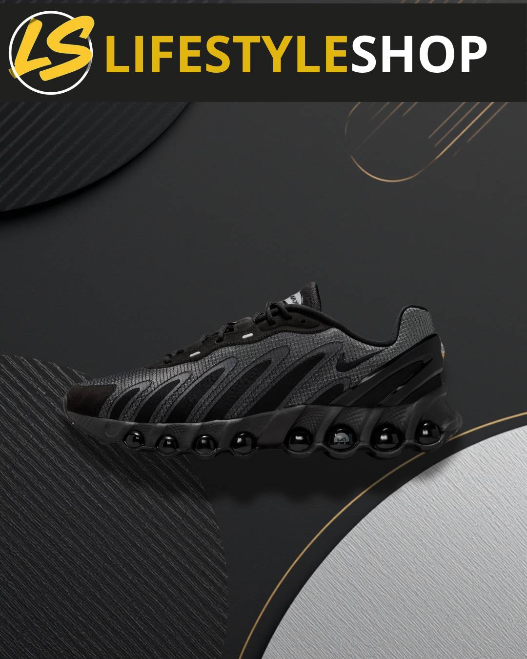 Nike Air Max Dn8 noir sneakers running - LifestyleShop