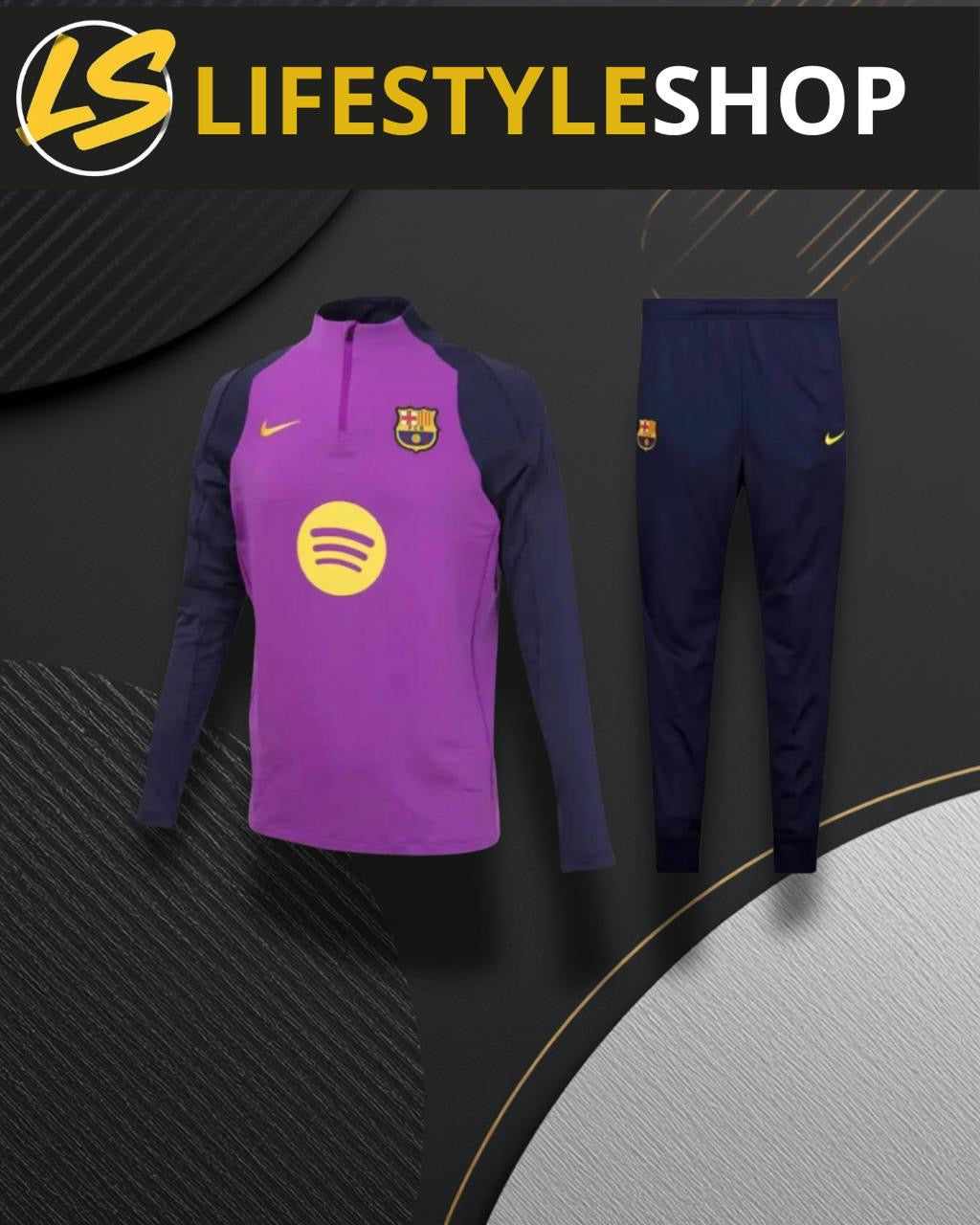 Ensemble Football FC Barcelone - Maillot Jogging Officiel