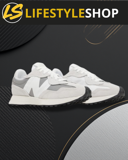 New Balance 327 - Blanc & Gris