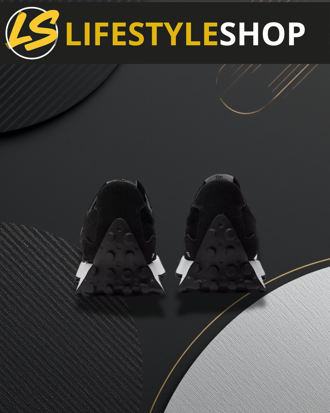 New Balance 327 - Noir & Blanc