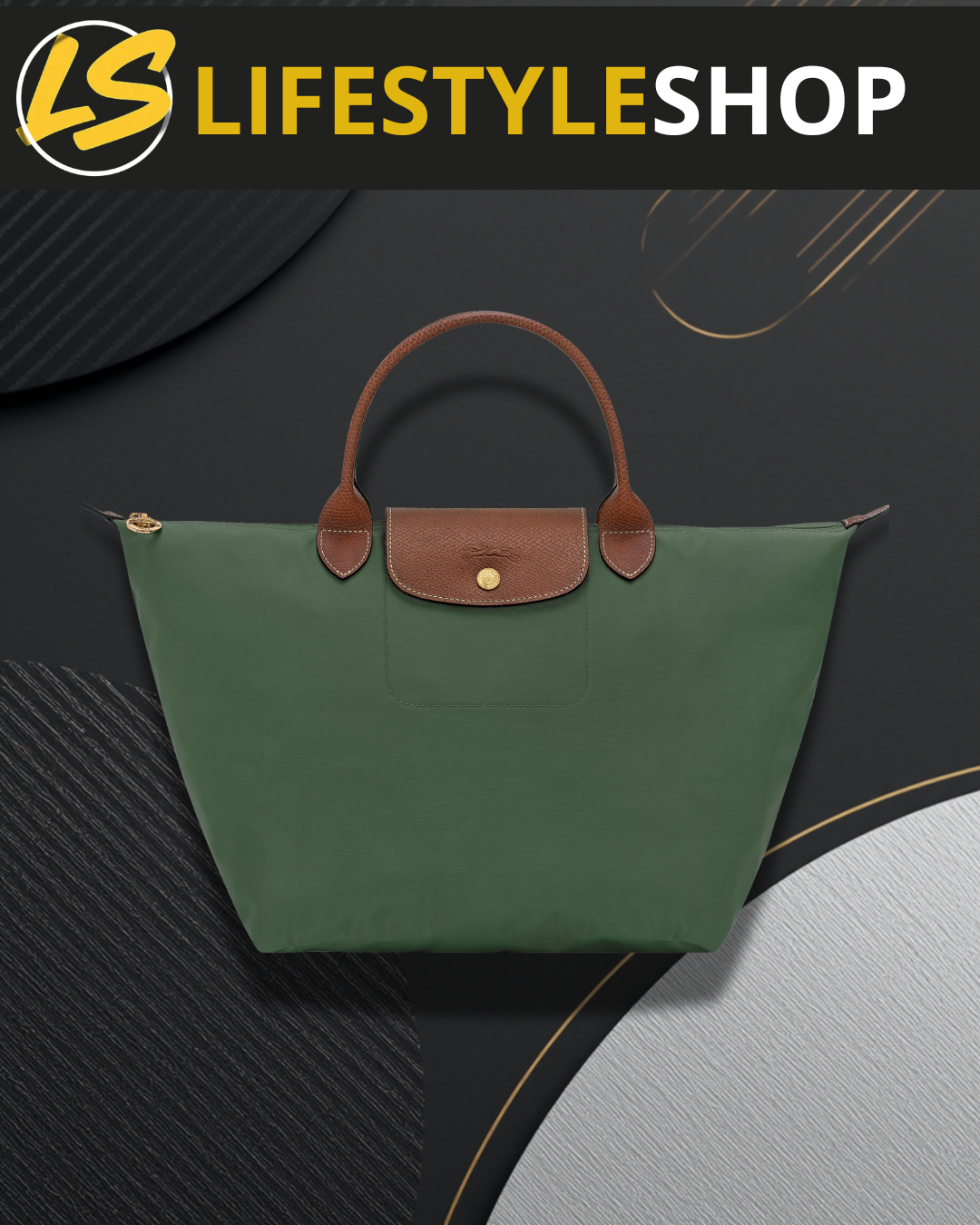 Sac à main Longchamp - Vert