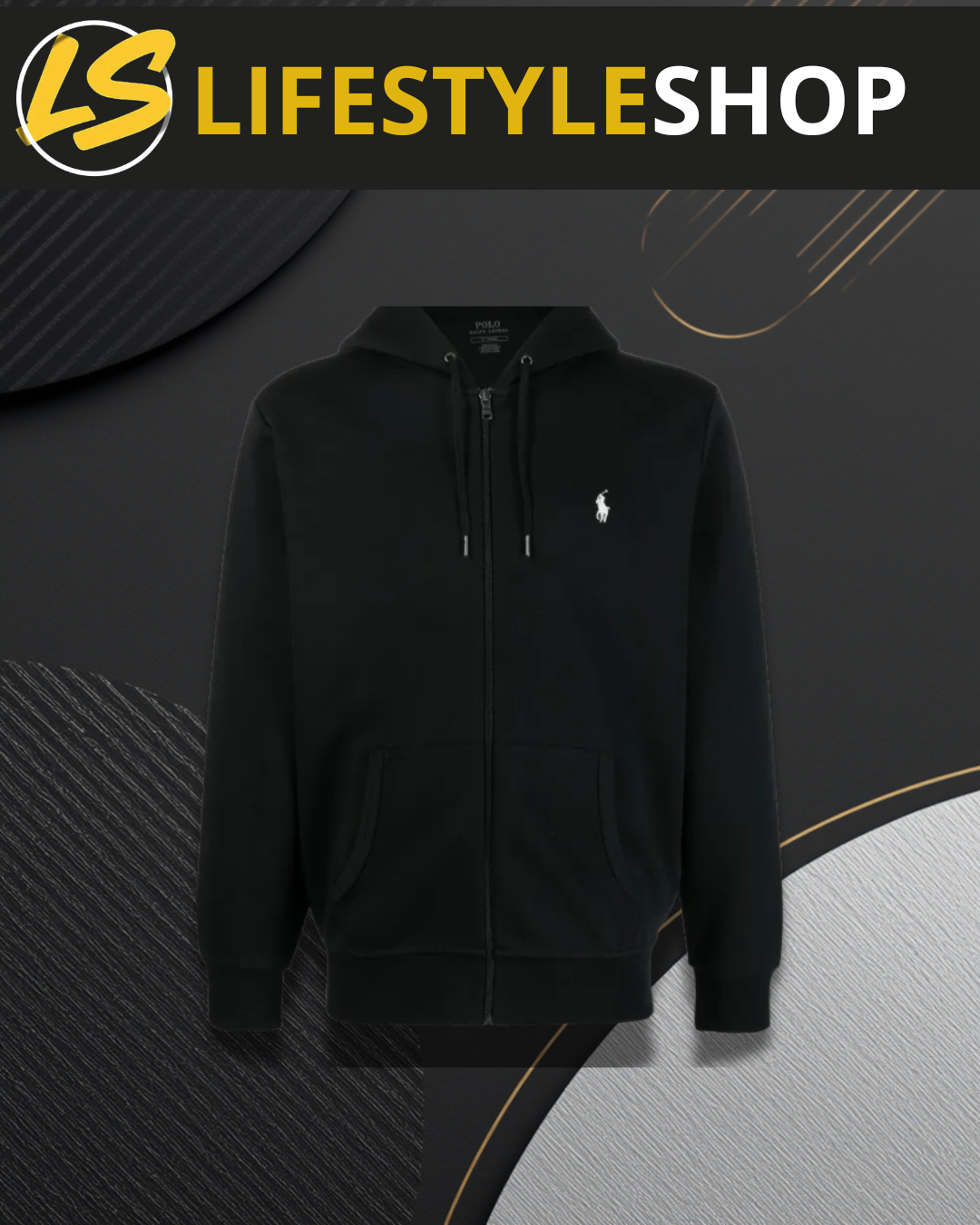 Pull Ralph Lauren - Noir&blanc