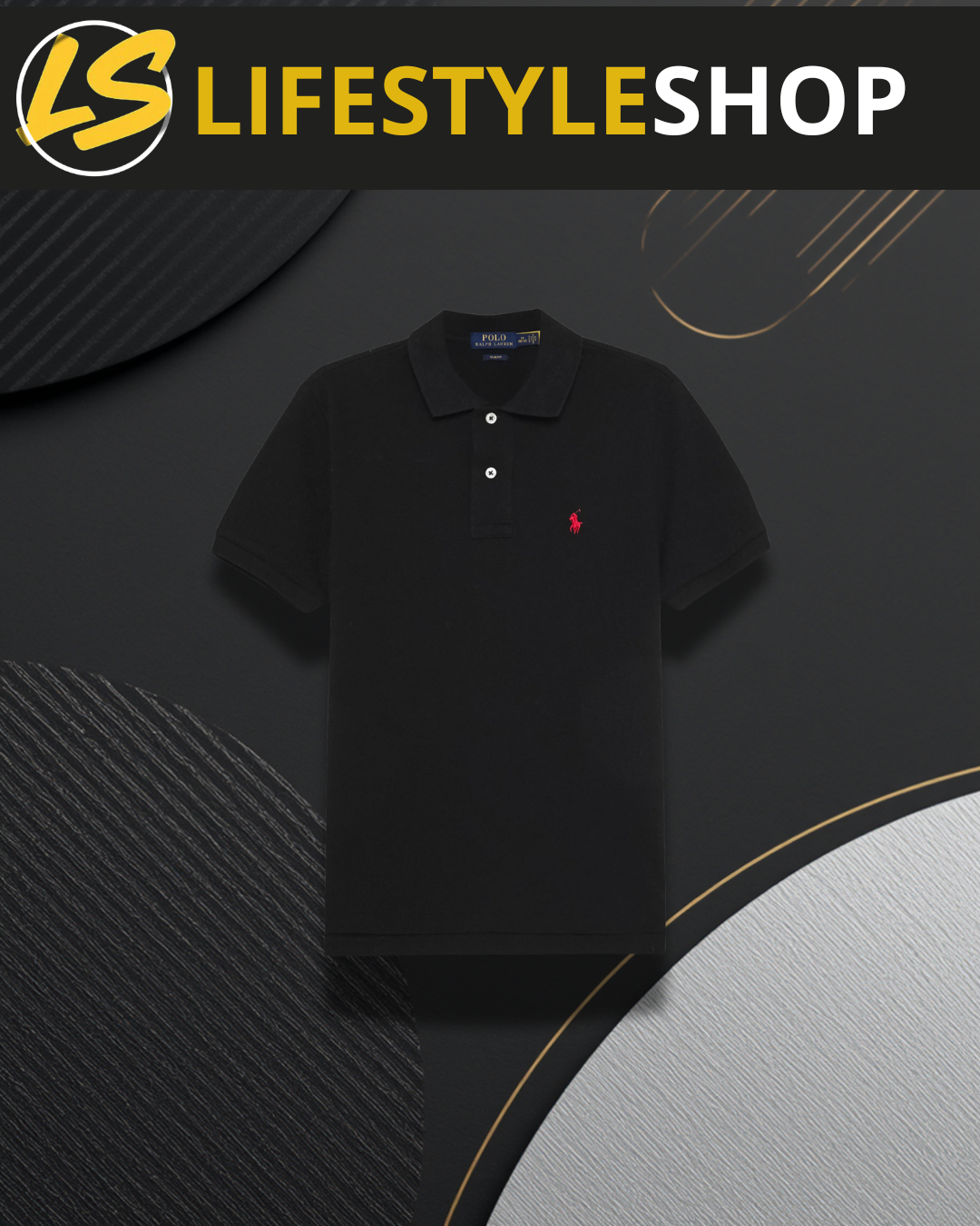 Polo Ralph Lauren -Noir&Rouge