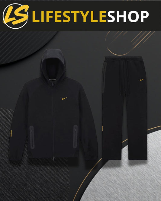 Ensemble Nocta Tech - Veste + Jogging - Noir